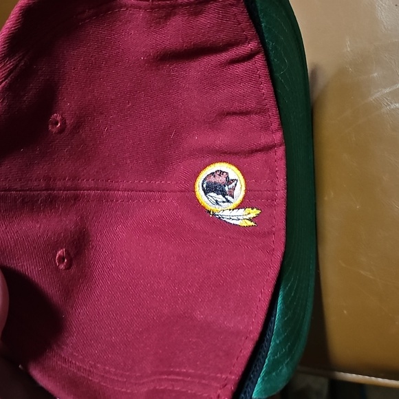 New Era Washington Redskins Fitted Hat Size 7 3/8 Burgundy NFL Cap - Picture 3 of 5
